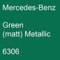 Preview: Mercedes-Benz, Green (matt) Metallic, 6306.